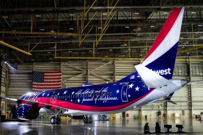 SOUTHWEST AIRLINES Jalin Kerja Sama dengan AMERICA250 dan Perkenalkan INDEPENDENCE ONE!