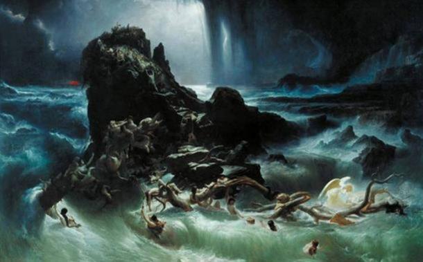 ‘The Deluge’ by Francis Danby, 1840. ( Public Domain )