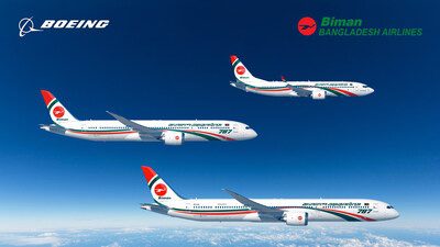Biman Bangladesh Airlines Siap Terbang Tinggi dengan Pesanan 14 Boeing 787 Dreamliner dan 737 MAX!