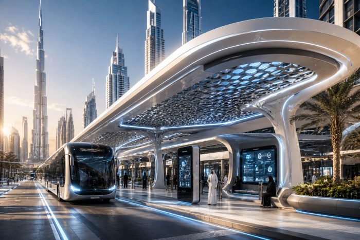 Stasiun Bus Pintar Bertenaga AI di Dubai: Era Transportasi Baru yang Siap Mengguncang Perjalananmu!