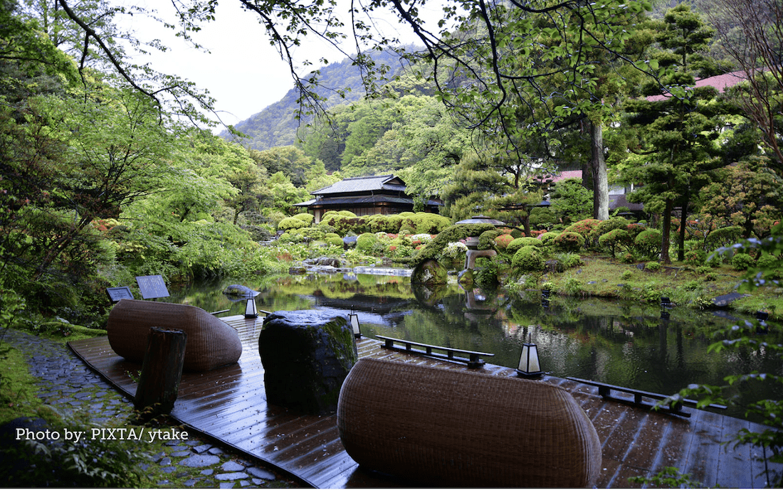 Nikmati Suasana Meiji di Yoshiike Sangetsu Gardens: Liburan Santai di Taman Tradisional Hakone!