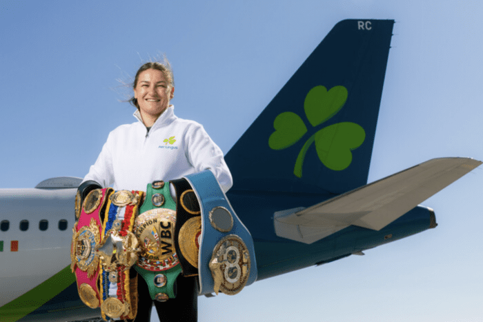AER LINGUS KOLABORASI DENGAN IKON BOXING IRLANDIA, KATIE TAYLOR - SIMAK KEBERANGKATAN YANG TAK GANTUNG!