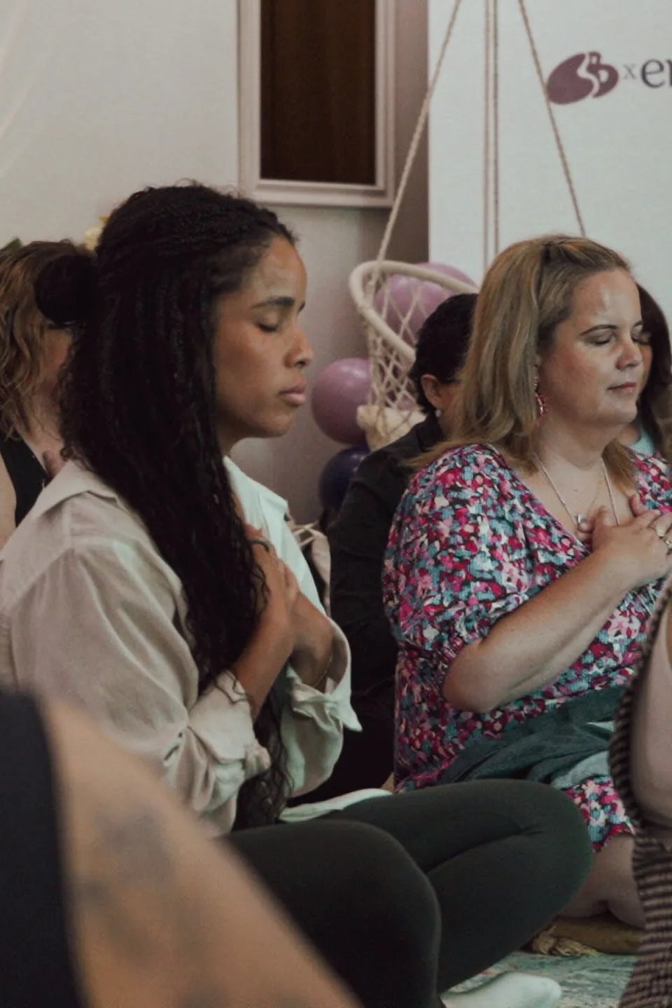 Breathwork, meditation, and ceramics are just a few of the restorative experiences offered at past Cancer Baddies retreats.