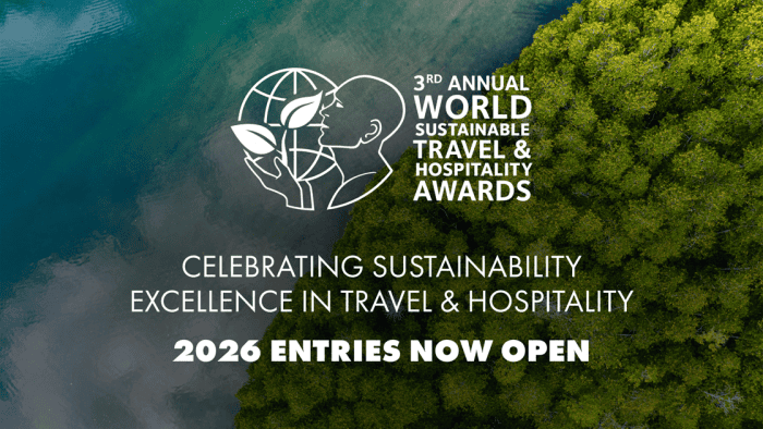 Pendaftaran untuk World Sustainable Travel & Hospitality Awards 2026 Kini Dibuka! Dukung Perjalanan Berkelanjutan! 🌍✨